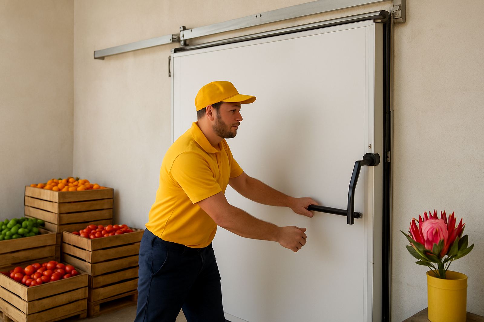 Sliding Cold Room Door