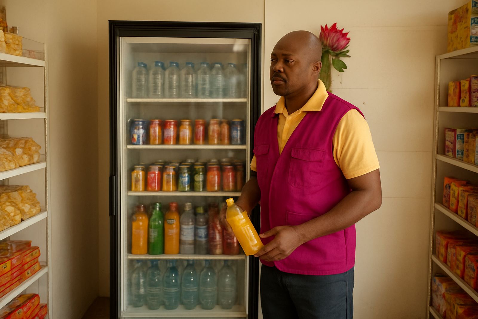 Upright Display Fridge