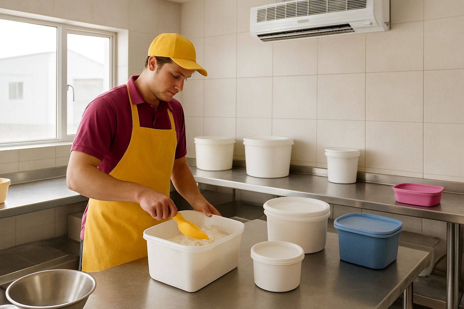 Bellville Bakery Prep Room